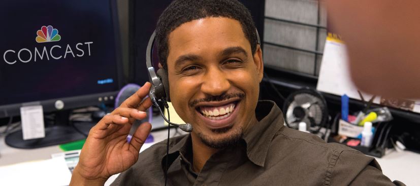 Comcast call center employee